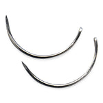 Aspen Surgical Trocar-Point Catgut 1/2 Trocar Mayo Needle, 0.043" x 1.181" - 217005 - 72 Pack