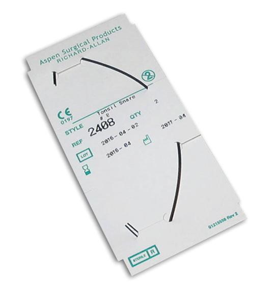 ASPEN SURGICAL PRODUCTS Nasal/Tonsil Snares 2405 50 Each - MDL-APO2405