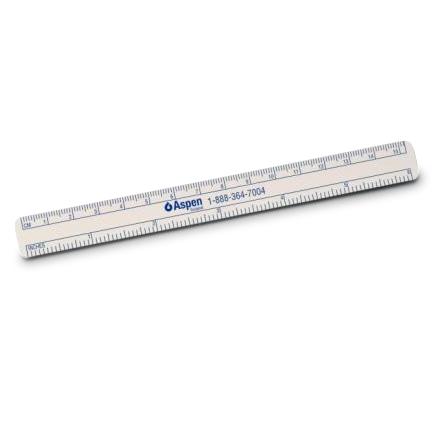 Aspen Surgical Products Aspen Surgical Wound Measuring Rulers 2554 - 25.0 Each