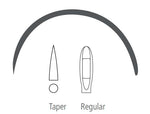 ASPEN SURGICAL PRODUCTS Taper Point Mayo Catgut Needles 222203 72 Each - MDL-APOAS222203