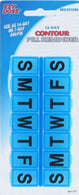 Apothecary 14-Day Reminder, Pill, 14 Day, Contour Bottom - APY67377