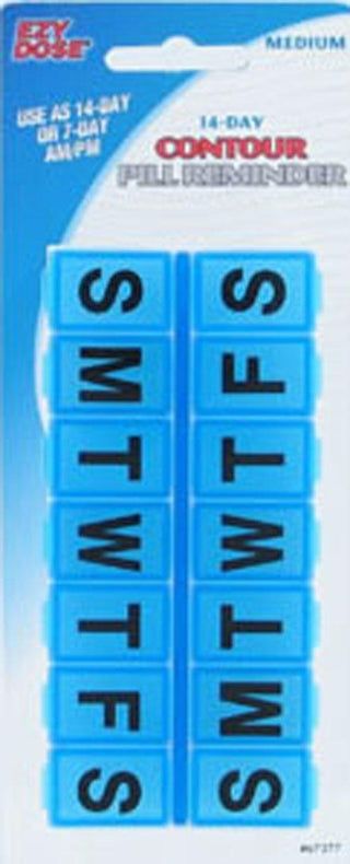 Apothecary 14-Day Reminder, Pill, 14 Day, Contour Bottom - APY67377