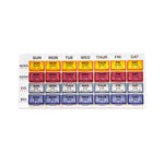 Apothecary Products Weekly Four-Times-A-Day Med-Control Pill Trays 67771 - 3.0 Each