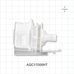 AseptiQuik C Connector, Body, Barbed, High Temperature - Fits 3/8 inch ID Tubing (0.375 inch, 9.53 mm) - AQC17006HT