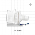 AseptiQuik C Connector, Body, Barbed - Fits 1/2 inch ID Tubing (0.5 inch, 12.7 mm) - AQC17008