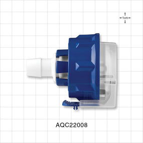 AseptiQuik C Connector, Insert, Barbed - Fits 1/2 inch ID Tubing (0.5 inch, 12.7 mm) - AQC22008