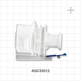 AseptiQuik C Connector, Body, Sanitary Flange - 0.5 inch/0.75 inch Mini - AQC33012