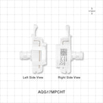 AseptiQuik G Connector, Genderless, MPC Insert, High Temperature -  - AQG17MPCHT