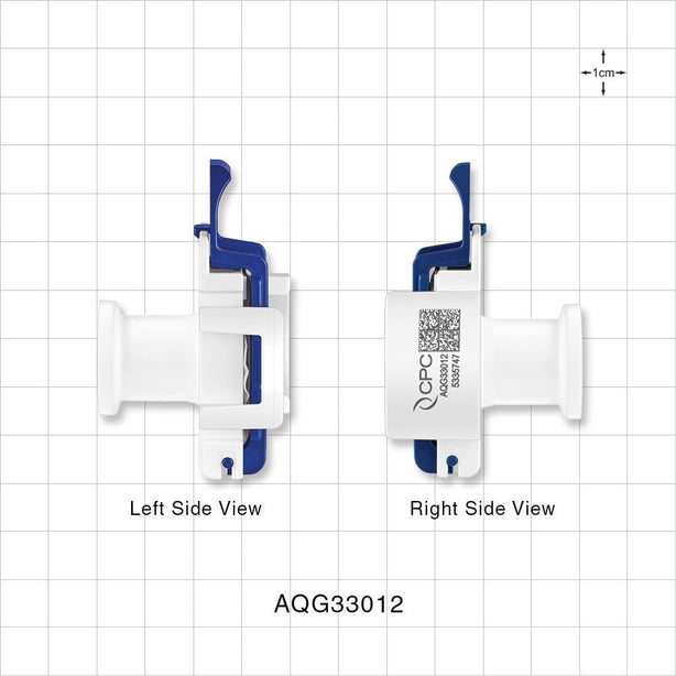AseptiQuik G Connector, Genderless, Sanitary Flange - 0.5 inch/0.75 inch Mini - AQG33012