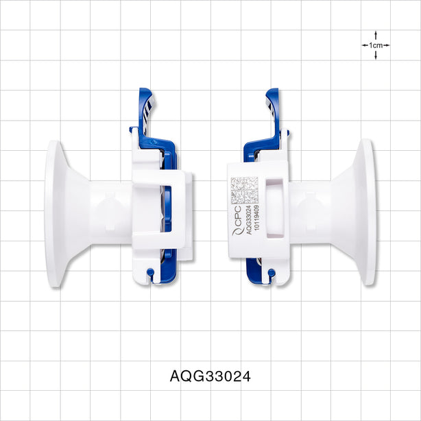 AseptiQuik G Connector, Genderless, Sanitary Flange - 1 inch/1.5 inch Standard - AQG33024