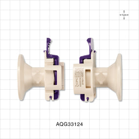 AseptiQuik G Connector, Genderless, Sanitary Flange - 1 inch/1.5 inch Standard - AQG33124
