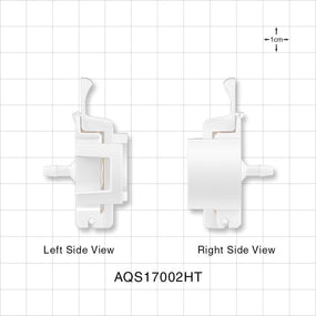 AseptiQuik S Connector, Genderless, Barbed, High Temperature - Fits 1/8 inch ID Tubing (0.125 inch, 3.18 mm) - AQS17002HT