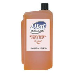 Dial Corporation Gold Antimicrobial Liquid Hand Soap 2340084019 - 8.0 Each
