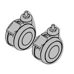 GETINGE GROUP Rear Caster Replacement Kit 700-00094 2 Each - MDL-ARE70000094