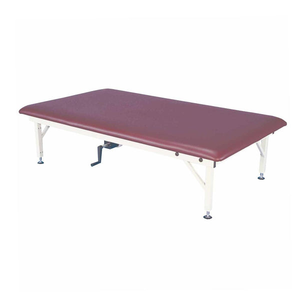 Armedica Mat Platform Table, Steel, One-Section, Manual Height Adjustment, 4' W x 7' L x 20" to 30" H, 900-lb. Weight Capacity - AM642 - 1 Each
