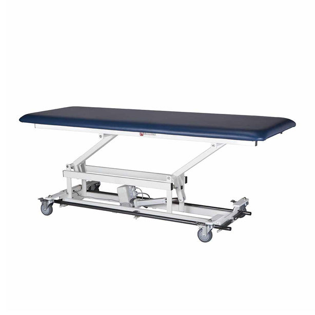 Armedica One-Section Full Bar 1-Section Hi-Lo Bariatric Treatment Table with 4" Casters, 400 lb. (181.4 kg) Weight Capacity, 27" x 76" (68.6 cm x 1.9 m) - ARMAMBA150