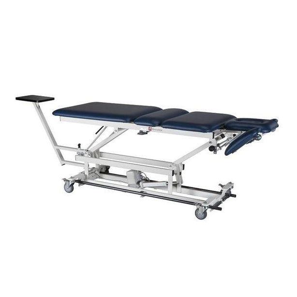 Armedica Four-Section Full Bar 4-Section Hi-Lo Traction Table with 4" Casters, 400 lb. (181.4 kg) Weight Capacity, 27" x 76" (68.6 cm x 1.9 m), 3-Section Head - ARMAMBA450