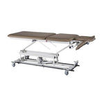Armedica Hi-Lo Five-Section Full Bar Treatment Table, Nonelevating Center, Three-Piece Headrest with Contoured Face and Nose Opening, Adjustable Armrests, Four Total Lock Casters, 76" L x 27" W x 18" to 37" H, 400-lb. Weight Capacity - AMBA555 - 1 Each