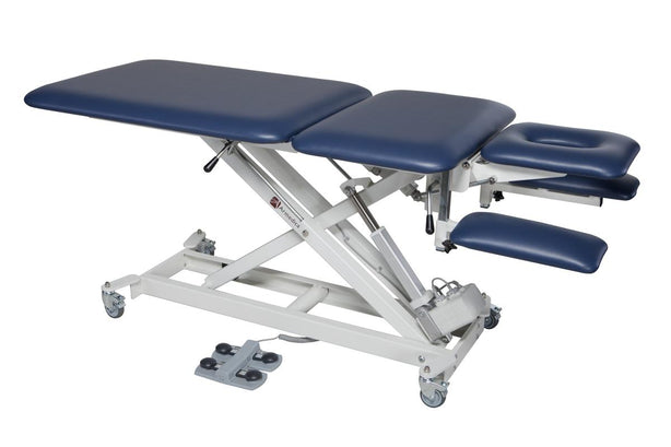 Armedica Five-Section Hi-Lo Treatment Table, 5-Second Power Flexing Center, Adjustable Arms, 27" x 72", Height Range 18-37,400 lb. Weight Capacity - ARMAMS5000