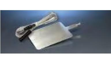 Bovie Medical Electrosurgical Generator Parts Metal Dispersive Electrode and Cord for Aaron 950 - A1204 - 1 Each