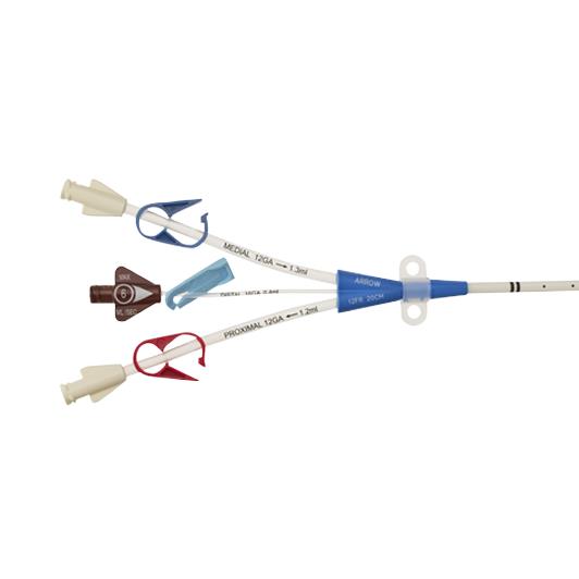 Teleflex Medical Multi-Lumen CVC Kit with Blue FlexTip Catheter - AK-12123-PCDC - 5 Each - MDL-ARW12123PCDC