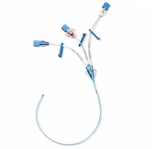 Teleflex Medical ArrowG+ard Blue Advance Pressure Injectable JACC Catheter Kit, Single Lumen, 4.5 Fr x 20 cm - CDC-42041-JX1A - 3 Each
