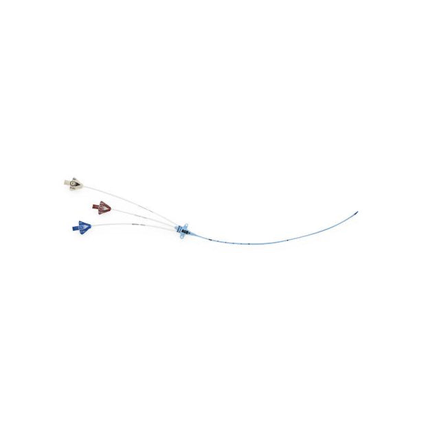 Teleflex Medical ARROWg+ard Blue PLUS Pressure-Injectable 3-Lumen CVC Kits CDC-42703-XP1A 1.0 Each-MDL-ARW42703XP1AH