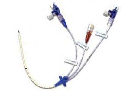Teleflex Medical Blue+Pressure Multilumen Arrowg+ard Blue Plus Pressure-Injectable CVC Kit with 3-Lumen 7 Fr x 20 cm Catheter - ASK-45703-AKP1A - 5 Each