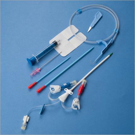 Teleflex Medical Multi-Lumen CVC Kit with Blue FlexTip Catheter - AK-14553 - 5 Each - MDL-ARWAK14553