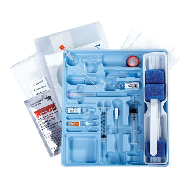 Teleflex Medical Anesthesia Kits Arrow SureBlock Spinal Tray with 25G x 3.5" Needle, Includes Introducer, No Medication - ARWASA25090S