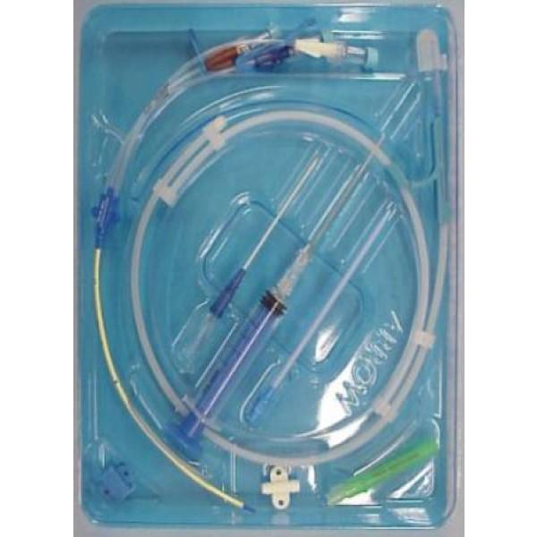 Teleflex Medical NextStep Antegrade Hemodialysis Arrow Radiopaque Polyurethane Catheter with 21G Micropuncture Introducer Set, 15 Fr x 27 cm - ARWCS15272XM