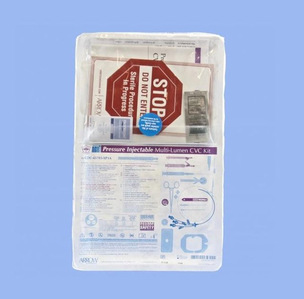 TELEFLEX MEDICAL Teleflex Medical Pressure-Injectable Multi-Lumen Catheter Kits AK-45703-P1A 5 Each - MDL-ARWK45703P1A