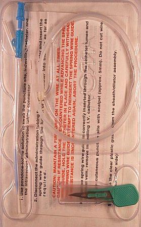 Teleflex Medical RIC Rapid Infusion Catheter Exchange Set, 8.5 Fr, 0.025 - RC-09850 - 25 Each