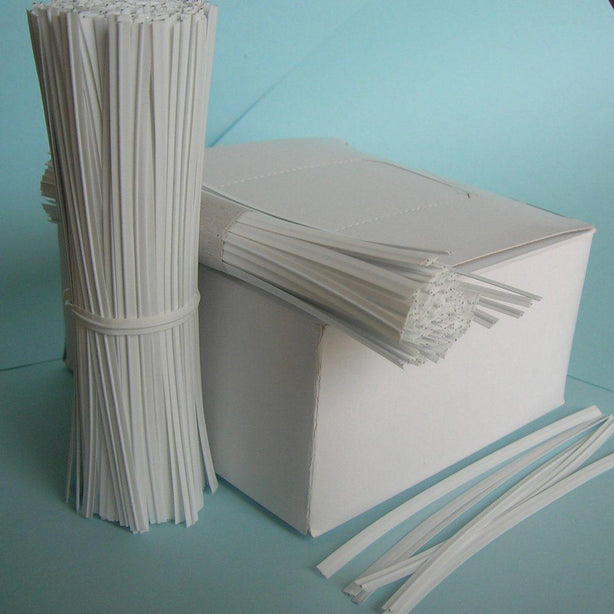 Associated Bag Paper Covered Twist Ties - 26-32B - 2000 Each - MDL-ASB2632B