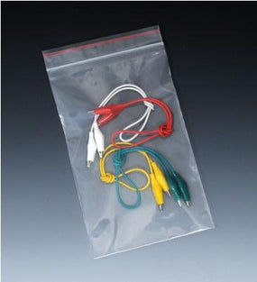 Associated Bag Company Minigrip Red Line Zipper Bags 62-10 - 1000.0 Each