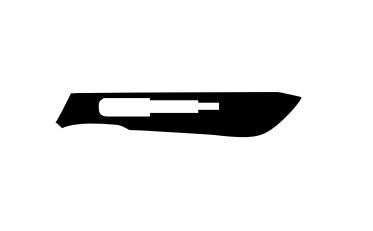 Southmedic Inc Southmedic Sterile Disposable Scalpels 73-0121 - 100.0 Each - MDL-ASC730121