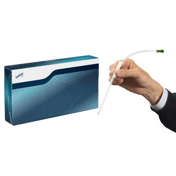 Wellspect Sense 14Fr Single-Use Urinary LoFric POBE Catheter with Coudé Tip, 14 Fr, 6" - 4161450 - 30 Each