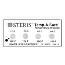 Steris Corp Temp-A-Sure Self-Adhesive Chemical Indicator Strips NB225 - 50.0 Each - MDL-ASONB225