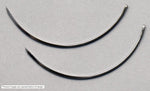 Aspen Surgical Richard-Allan Richard-Allen Needle, 3/8 Circle Reverse Cutting, 0.034" x 1.22" - 209015 - 72 Pack