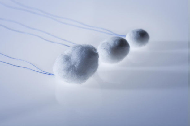 American Surgical Cotton Balls Double Strung Cottonball, 1/8" - 45503 - 100 Each