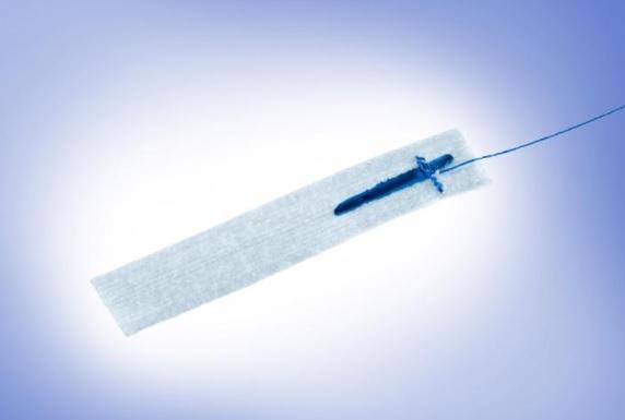 American Surgical Delicot Neuro Patty Sponge, 20 mm x 60 mm, 10 per Pack - 63-09 - 20 Pack