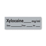 Jm Industries JM Anesthesia / Drug "Xylocaine %" Tape, 1/2" x 500" - AT72B - 6 Roll