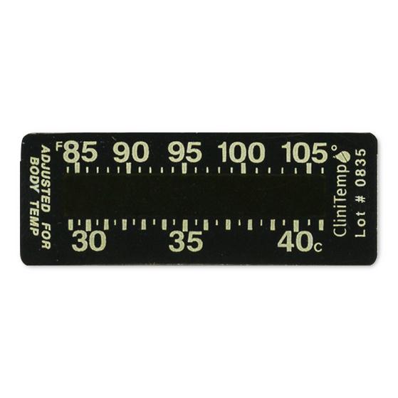 LIQUID CRYSTAL RESOURCES CliniTemp Anesthesia Temperature Monitors L314 100 Each-MDL-ATCL314