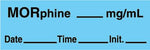Morphine Label/Tape - ATX41 - 6 Roll - MDL-ATX41