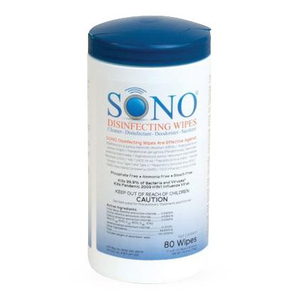 Advanced Ultrasound Solutions, Inc. SONO Ultrasound Wipes SONO4032 - 6.0 Pack