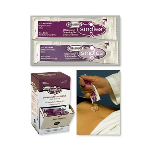 Next Medical Product Next Medical Clear Image Singles Ultrasound Scanning Gel - AUNSONO4134