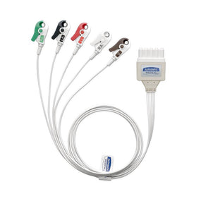 Authentic Option ECG / EKG Cables DLS-PHP5L-4F - 100.0 Each