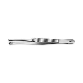 Aesculap Inc Forceps: Russian Tissue Forceps with Ring Tip, Straight, Toothed, 150 mm BD755R - 1.0 Each