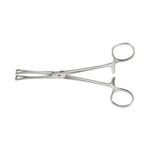 Aesculap Pennington Forceps, Straight, Serrated, Fenestrated, 155 mm - AUPBH902R