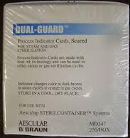 AESCULAP INC SterilContainer Process Indicator Cards MD347 1 Each